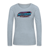 Hutchison Racing | 2022 | Women's LS T-Shirt - heather ice blue