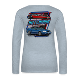 Hutchison Racing | 2022 | Women's LS T-Shirt - heather ice blue