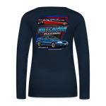 Hutchison Racing | 2022 | Women's LS T-Shirt - deep navy