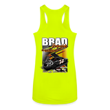 Brad Reynolds | 2022 | Women’s Racerback Tank - neon yellow