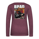 Brad Reynolds | 2022 | Women's LS T-Shirt - heather burgundy
