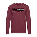 Terri Fritts | 2022 | Men's LS T-Shirt - heather burgundy