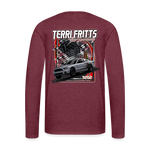 Terri Fritts | 2022 | Men's LS T-Shirt - heather burgundy