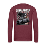 Terri Fritts | 2022 | Men's LS T-Shirt - heather burgundy