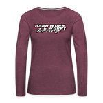 Terri Fritts | 2022 | Women's LS T-Shirt - heather burgundy