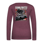 Terri Fritts | 2022 | Women's LS T-Shirt - heather burgundy