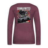 Terri Fritts | 2022 | Women's LS T-Shirt - heather burgundy