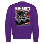 Terri Fritts | 2022 | Adult Crewneck Sweatshirt - purple