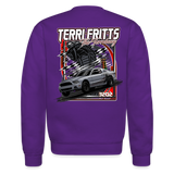 Terri Fritts | 2022 | Adult Crewneck Sweatshirt - purple