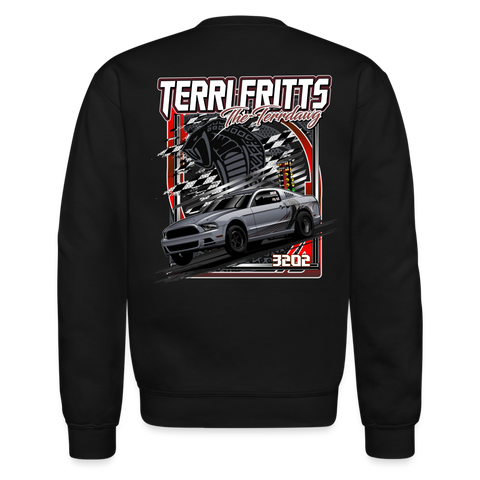 Terri Fritts | 2022 | Adult Crewneck Sweatshirt - black