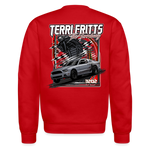 Terri Fritts | 2022 | Adult Crewneck Sweatshirt - red