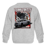 Terri Fritts | 2022 | Youth Crewneck Sweatshirt - heather gray