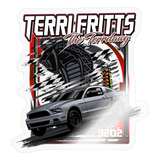 Terri Fritts | 2022 | Sticker - transparent glossy