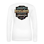 Ricks Bros Racing | 2022 | Women's LS T-Shirt - white