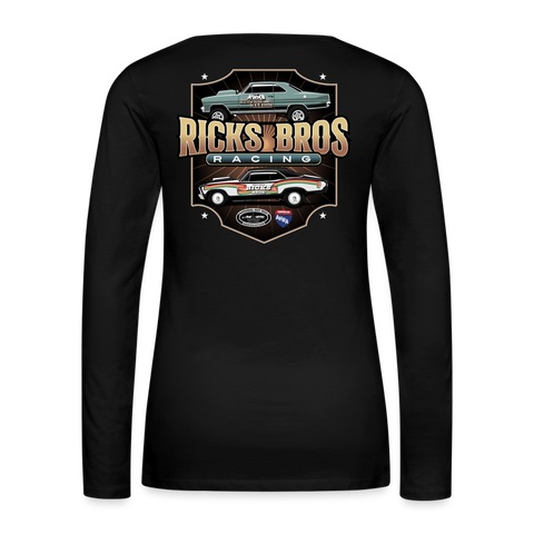 Ricks Bros Racing | 2022 | Women's LS T-Shirt - black
