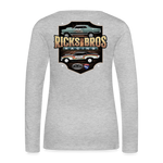 Ricks Bros Racing | 2022 | Women's LS T-Shirt - heather gray