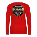 Ricks Bros Racing | 2022 | Women's LS T-Shirt - red