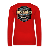 Ricks Bros Racing | 2022 | Women's LS T-Shirt - red