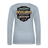 Ricks Bros Racing | 2022 | Women's LS T-Shirt - heather ice blue