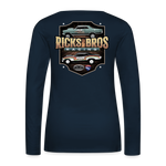 Ricks Bros Racing | 2022 | Women's LS T-Shirt - deep navy