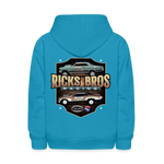 Ricks Bros Racing | 2022 | Youth Hoodie - turquoise