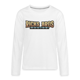 Ricks Bros Racing | 2022 | Youth LS T-Shirt - white