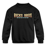 Ricks Bros Racing | 2022 | Youth Crewneck Sweatshirt - black