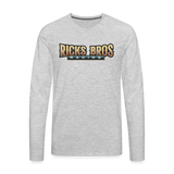 Ricks Bros Racing | 2022 | Men's LS T-Shirt - heather gray