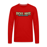 Ricks Bros Racing | 2022 | Men's LS T-Shirt - red