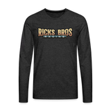 Ricks Bros Racing | 2022 | Men's LS T-Shirt - charcoal grey