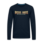 Ricks Bros Racing | 2022 | Men's LS T-Shirt - deep navy