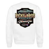 Ricks Bros Racing | 2022 | Adult Crewneck Sweatshirt - white