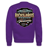 Ricks Bros Racing | 2022 | Adult Crewneck Sweatshirt - purple