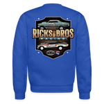 Ricks Bros Racing | 2022 | Adult Crewneck Sweatshirt - royal blue