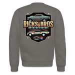 Ricks Bros Racing | 2022 | Adult Crewneck Sweatshirt - asphalt gray