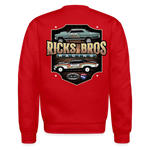 Ricks Bros Racing | 2022 | Adult Crewneck Sweatshirt - red