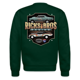 Ricks Bros Racing | 2022 | Adult Crewneck Sweatshirt - forest green