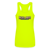 Ricks Bros Racing | 2022 | Women’s Racerback Tank - neon yellow