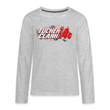 Tucker Clark | 2023 | Youth LS T-Shirt - heather gray