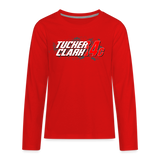 Tucker Clark | 2023 | Youth LS T-Shirt - red