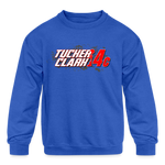 Tucker Clark | 2023 | Youth Crewneck Sweatshirt - royal blue