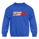 Tucker Clark | 2023 | Youth Crewneck Sweatshirt - royal blue