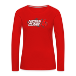 Tucker Clark | 2023 | Women's LS T-Shirt - red