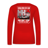 Tucker Clark | 2023 | Women's LS T-Shirt - red