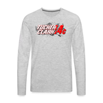Tucker Clark | 2023 | Men's LS T-Shirt - heather gray