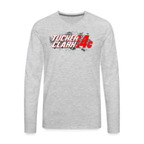 Tucker Clark | 2023 | Men's LS T-Shirt - heather gray