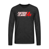 Tucker Clark | 2023 | Men's LS T-Shirt - charcoal grey