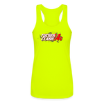 Tucker Clark | 2023 | Women’s Racerback Tank - neon yellow