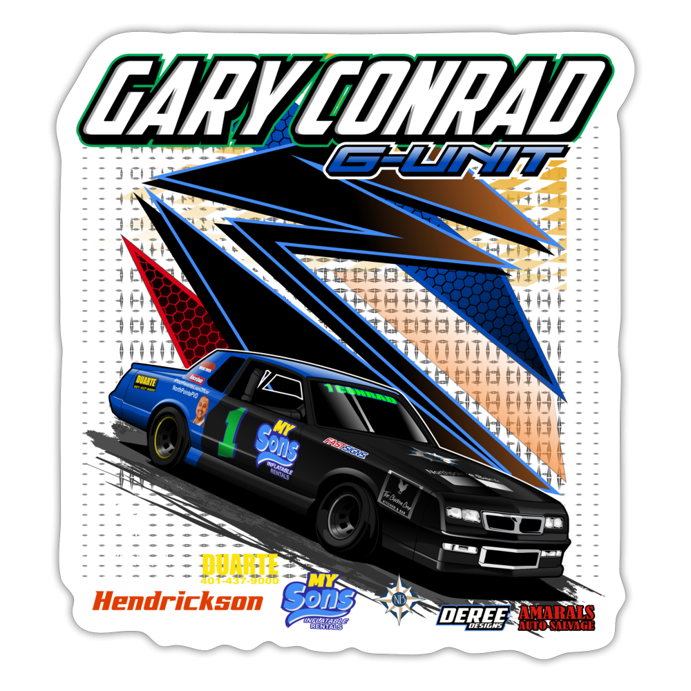 Gary Conrad 2023 Sticker Five Star Racewear gary-conrad-2023-sticker-five-star-racewear