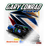 Gary Conrad | 2023 | Sticker - transparent glossy